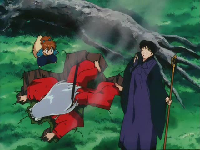 Otaku Gallery  / Anime e Manga / Inu-Yasha / Screen Shots / Episodi / 023 - La voce di Kagome e il bacio di Kikyo / 219.jpg